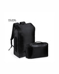 Zaino in poliestere e similpelle 01674