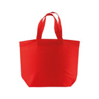 04140 Borsetta cotone colorato 120gr con soffietto alla base 32x24x10