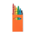 Set 6 pastelli a cera colorati 00554