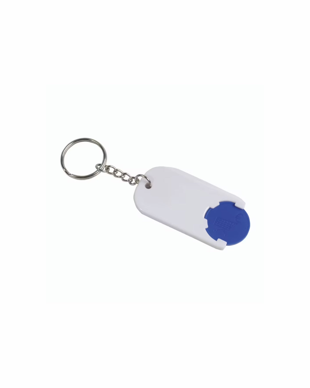 03045 Portachiavi con gettone per carrello
