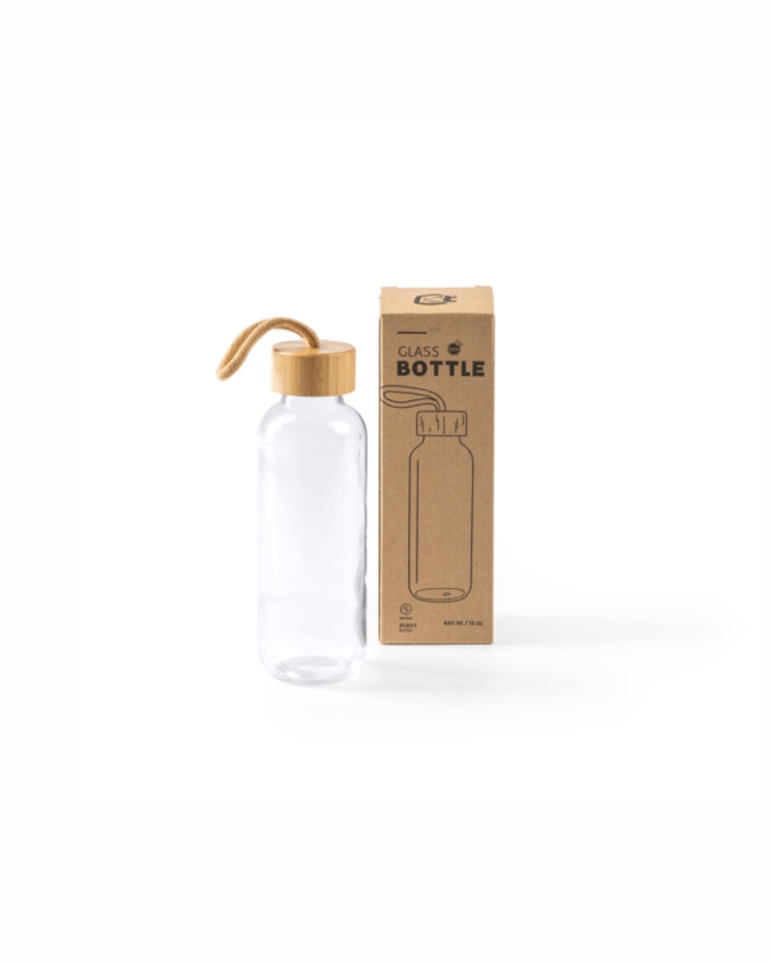 Bottiglia in vetro 450 ml 03073
