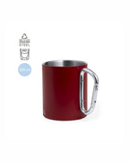 Tazza da viaggio in acciaio inox RICICLATO personalizzata 03092