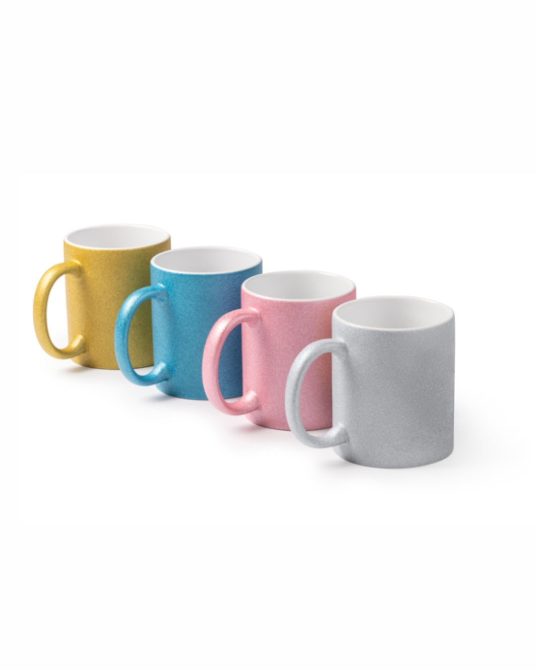 Tazza in ceramica effetto glitter 350ML 03094