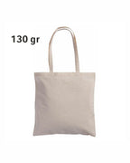 04001NT Borsa cotone naturale 130gr 38x42