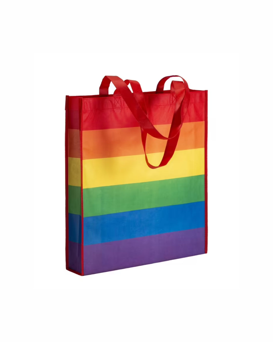 04015 Shopper arcobaleno r-pet con soffietto