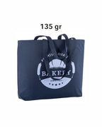 04123 Borsa cotone colorato 135gr con soffietto alla base 50x38x15