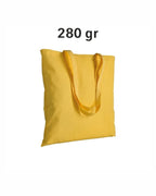 04138 Borsa cotone colorato 280gr 38x42