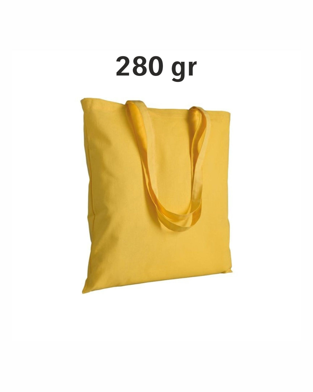 04138 Borsa cotone colorato 280gr 38x42