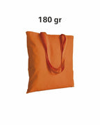 04187 Shopper cotone colorato 180 gr 38x42
