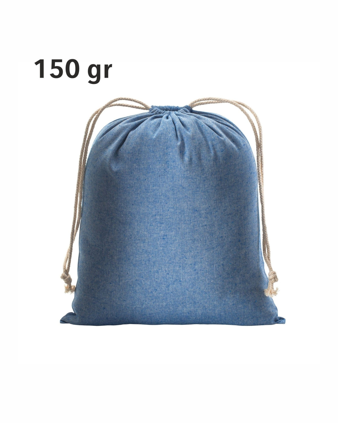 04276 Sacchetto regalo in cotone riciclato 150gr 40x50 cm