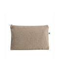 04290 Beauty case in cotone riciclato 150 g/m2, con zip