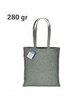 04306 Shopper carbon neutral in cotone riciclato 280 gr/m2 38x42