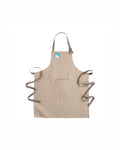 04309 Grembiule lungo in cotone riciclato 190 g/m2
