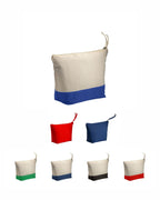 Beauty case in cotone 280gr con soffietto 04401