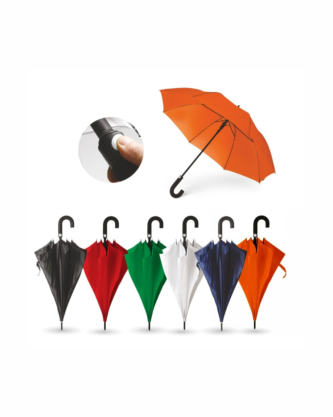 04542 OMBRELLO A SCATTO AUTOMATICO 23"