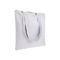 04148 Shopper in cotone 220gr con chiusura zip 38x42