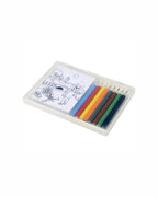 Set 8 matite colorate e 20 disegni 05567