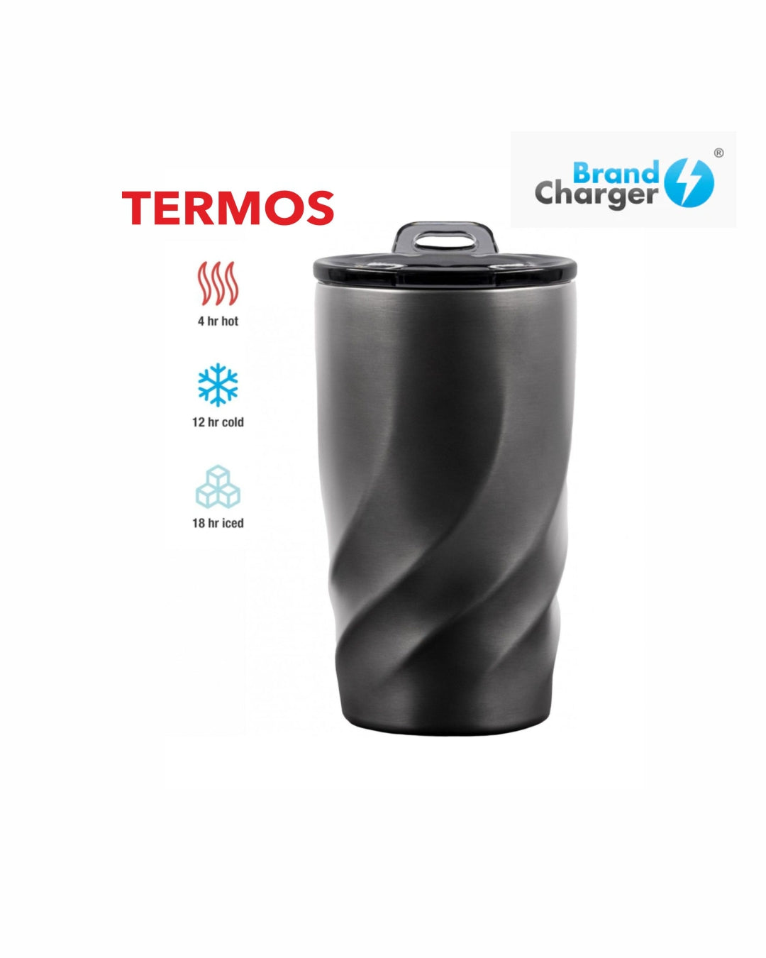 Tazza da viaggio Vortex Calix BrandCharger 400 ml 05721