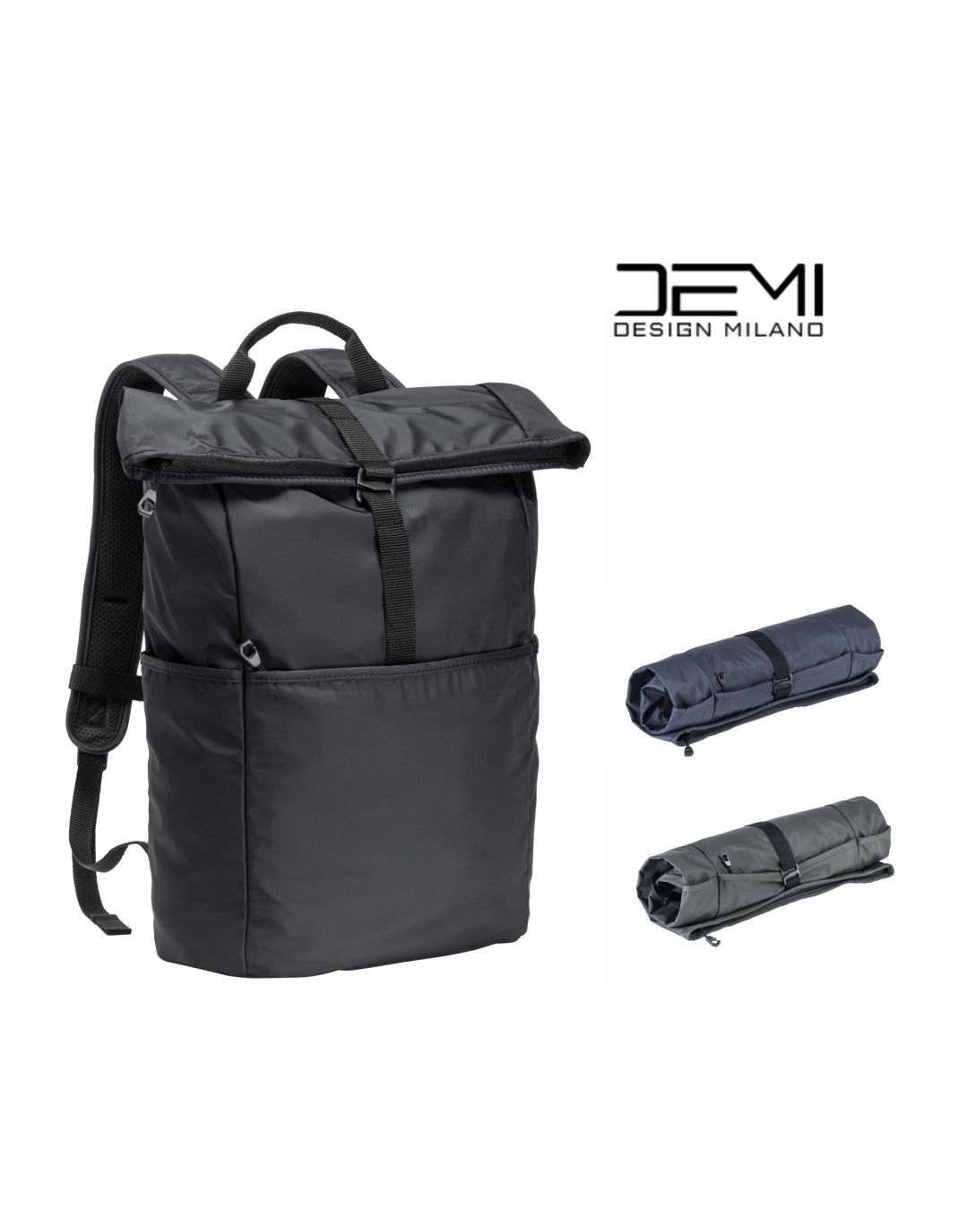 Zaino porta pc pieghevole nylon 30L 06545