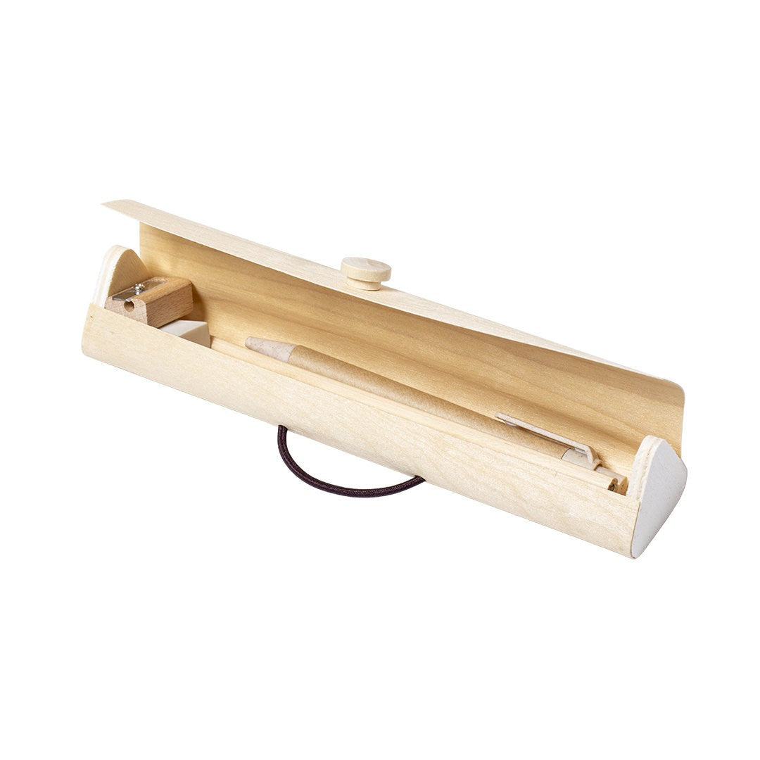 Set astuccio in legno con 5 accessori 00564