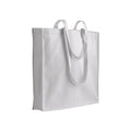 04139 Borsa cotone colorato 280gr con soffietto 38x42x8