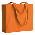 04125 Borsa cotone colorato 200gr con soffietto 40x35x12