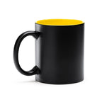 Tazza in ceramica con interno colorato 350ML 03145
