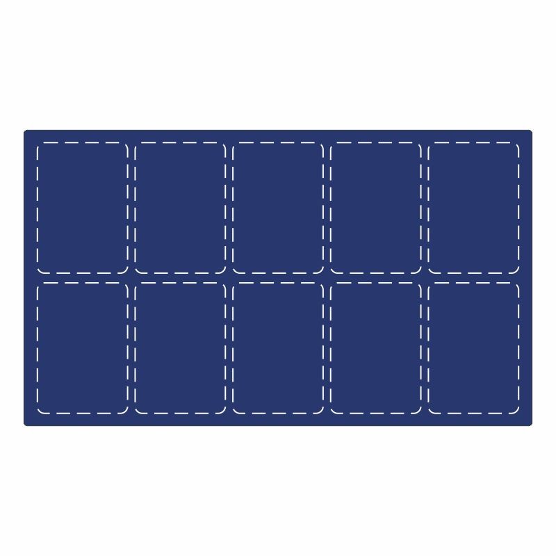 Porta card singola apertura lato lungo 01577