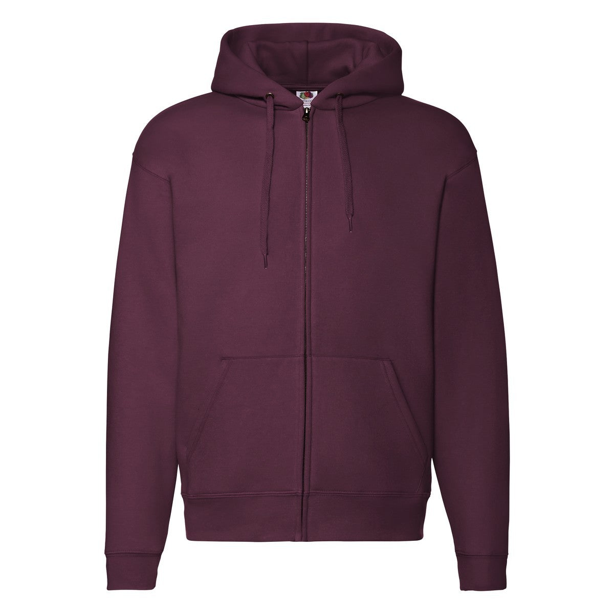 Premium felpa cappuccio zip lunga F62034