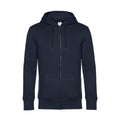 King Felpa cappuccio zip lunga CWU03K