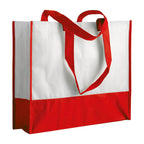04161 Borsa in TNT bicolore 40x35x12