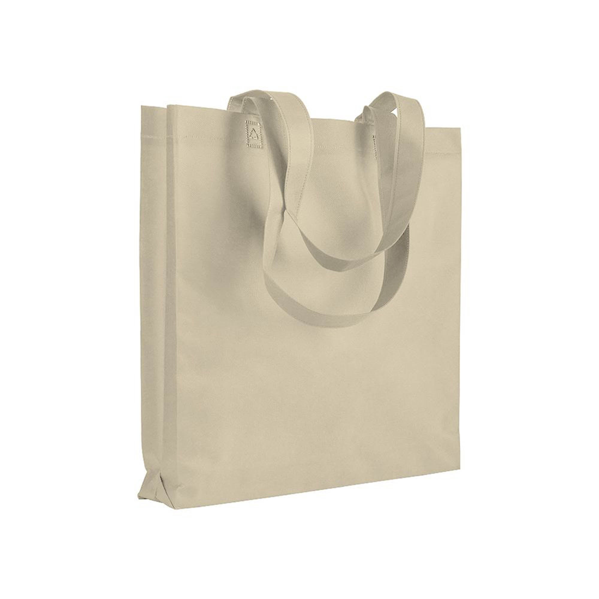 04153 Borsa in TNT termosaldato con soffietto 36x40x8