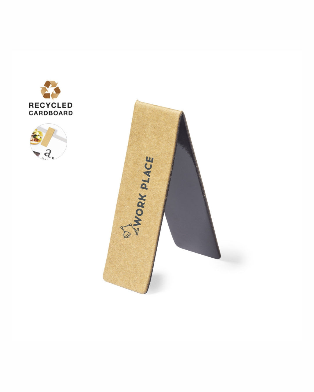 Segnalibro magnetico in cartone riciclato 31 1670