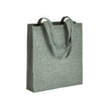 04124 Borsa cotone riciclato 150gr con soffietto 38x42x8