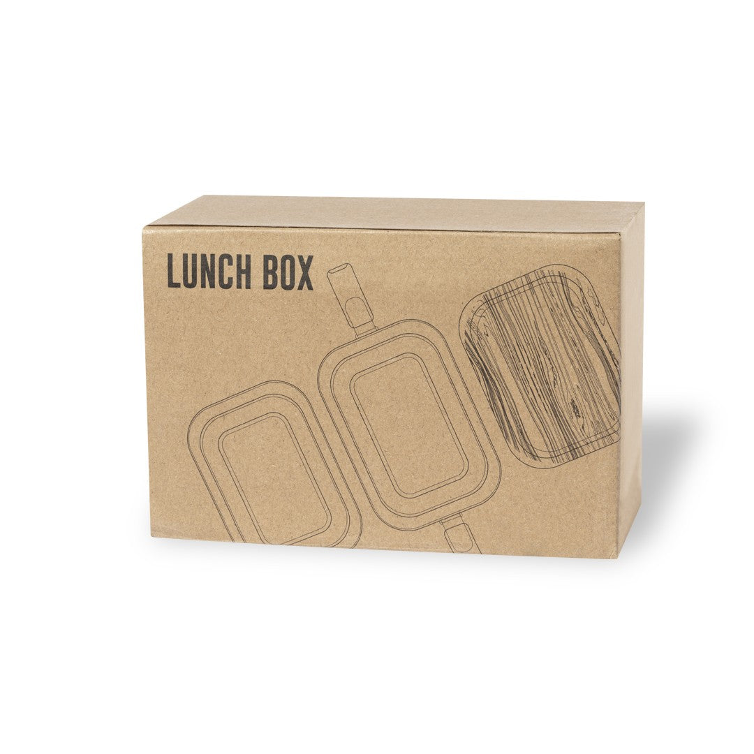 Porta pranzo acciaio inox e bambù 940ml 31 1742