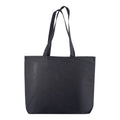 04123 Borsa cotone colorato 135gr con soffietto alla base 50x38x15