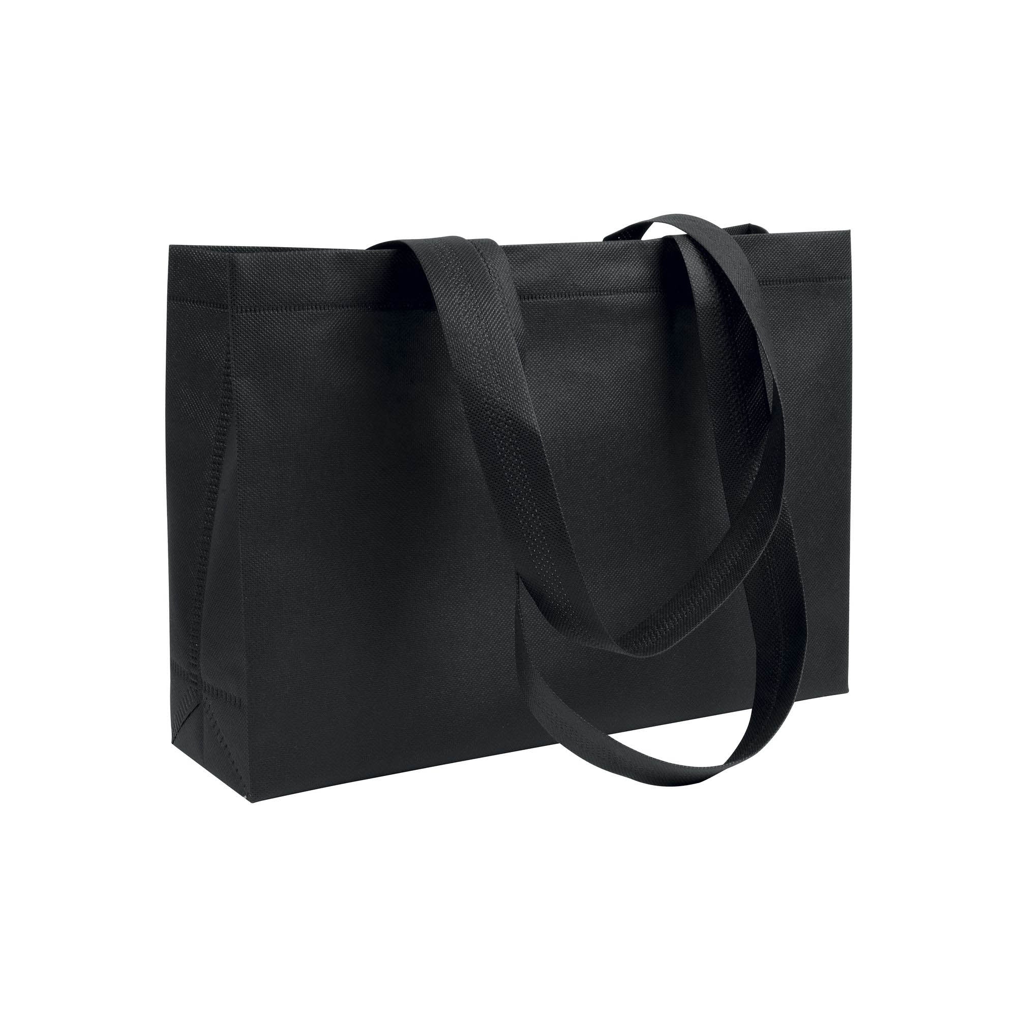 04158 Borsa in TNT termosaldato con soffietto 35x25x10