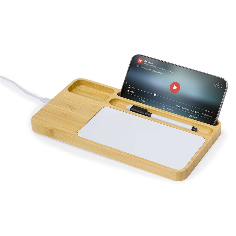 Organizzatore con caricatore wireless e lavagnetta 31 20843