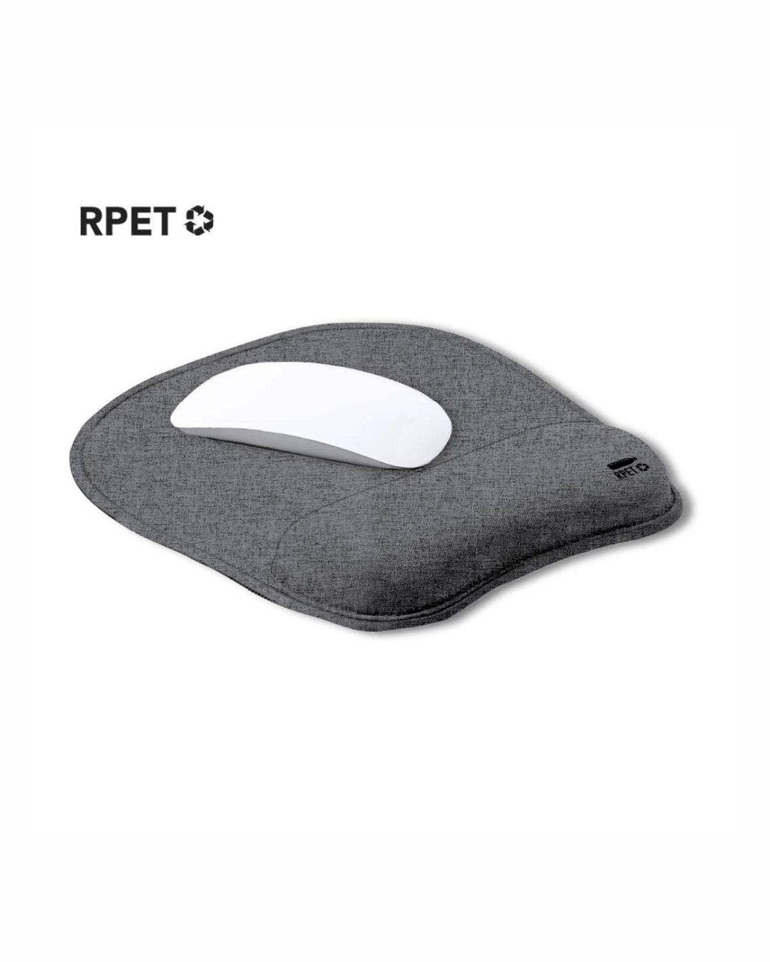 Tappetino mouse con poggiapolsi imbottito RPET 31 1871