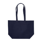 04142 Borsa cotone colorato 280gr con soffietto alla base 50x35x16