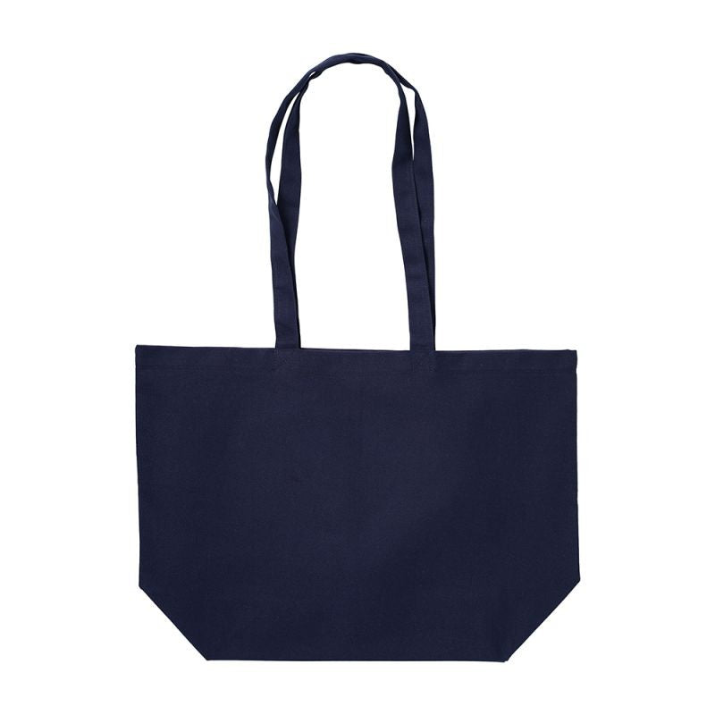 04142 Borsa cotone colorato 280gr con soffietto alla base 50x35x16