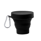 Bicchiere pieghevole silicone con tappo 160ml 31 20702