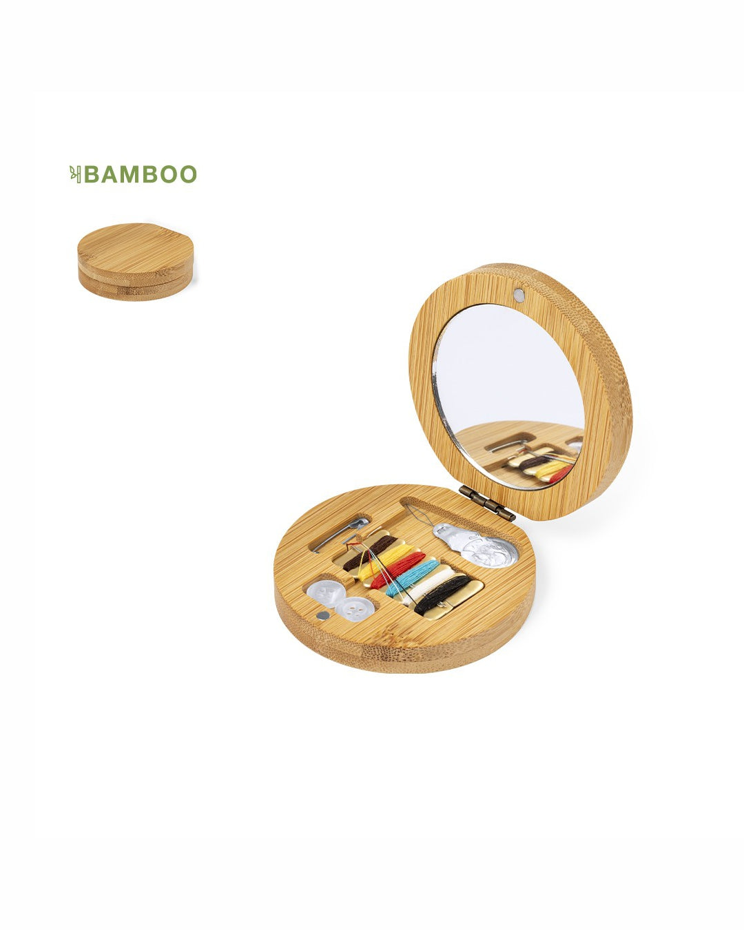 Set da cucito portatile bambù 31 20353
