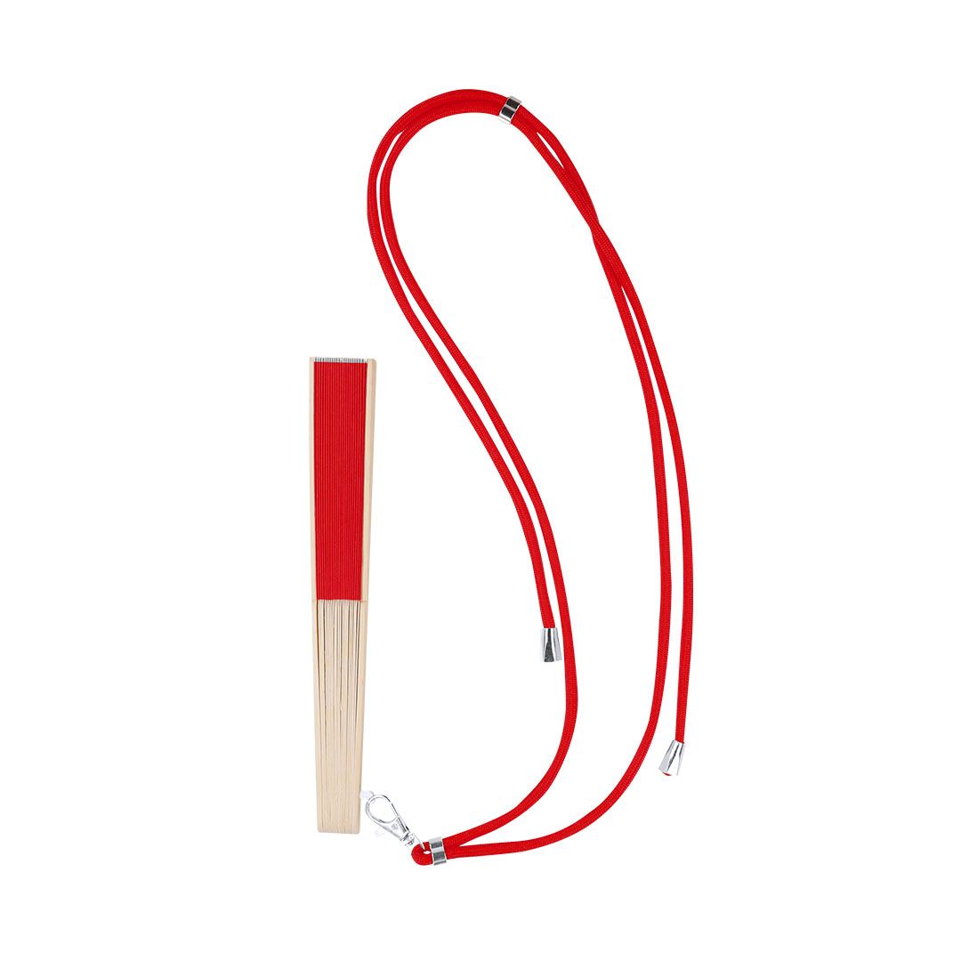 31 21907 Ventaglio in bamboo con cordino