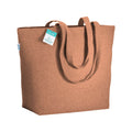 04307 Shopper cotone riciclato 280 gr/mq con soffietto alla base 50x37x17