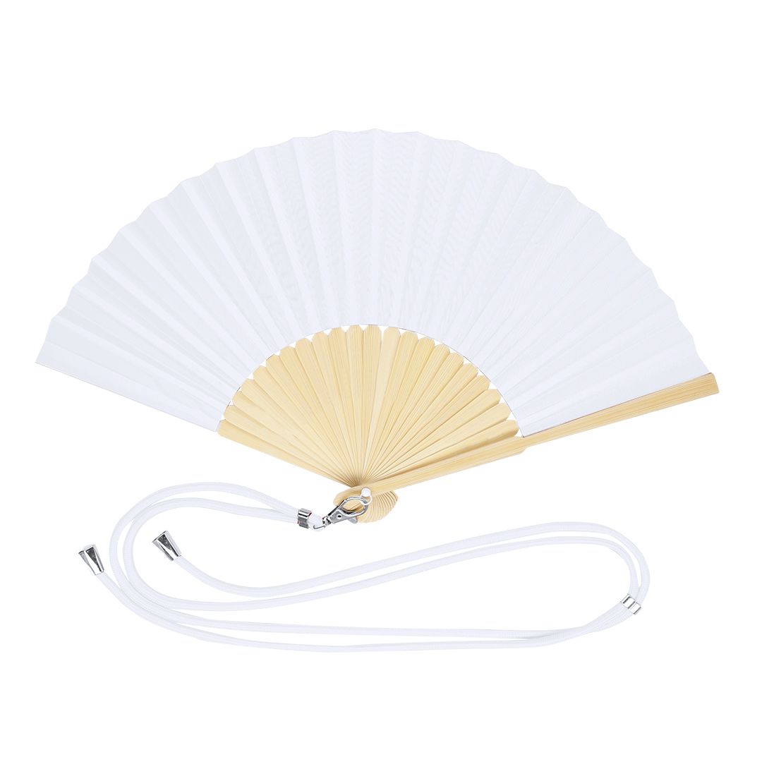 31 22331 Ventaglio in bamboo con cordino