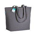 04307 Shopper cotone riciclato 280 gr/mq con soffietto alla base 50x37x17