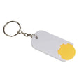 03045 Portachiavi con gettone per carrello