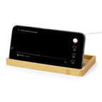 Caricatore wireless 15W con organizer bambù 31 20861
