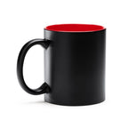 Tazza in ceramica con interno colorato 350ML 03145
